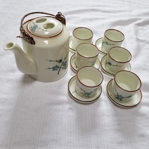 Authentic Vietnamese tea set.